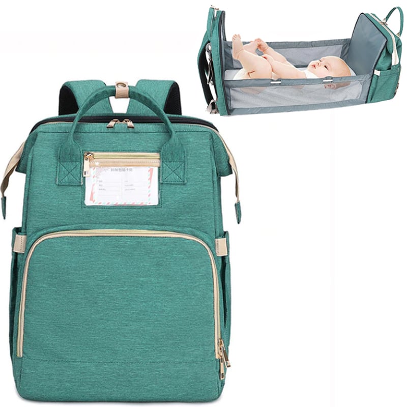 Baby Changing Bag Baby Bag Backpack with Portable Changing Mat by Miss fong Nappy Changing Bag Diaper Bag Travel Rucksack Backpack Baby Bags for Mums and Dads 