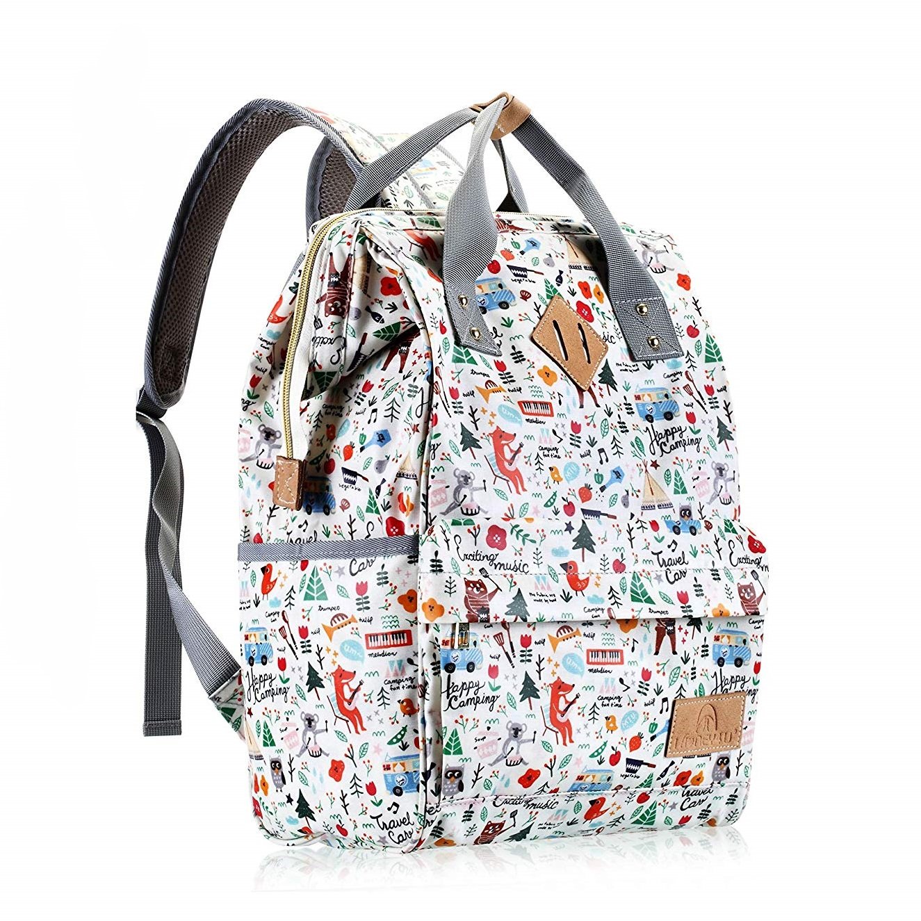 Cute Diaper Bag Backpack Unique Stylish Design - Orbisify