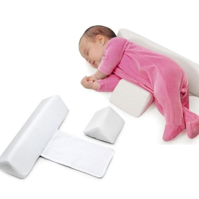 Details about   Baby Side Sleep Pillow Support Wedge Adjustable Newborn Infant Anti-rollover 