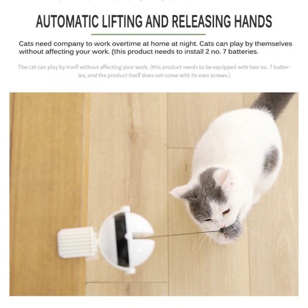Cat Interactive Automatic Lifting Ball Toy