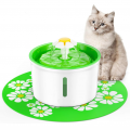 Flower Cat Fountain Automatic Pet Water Dispenser Fountain