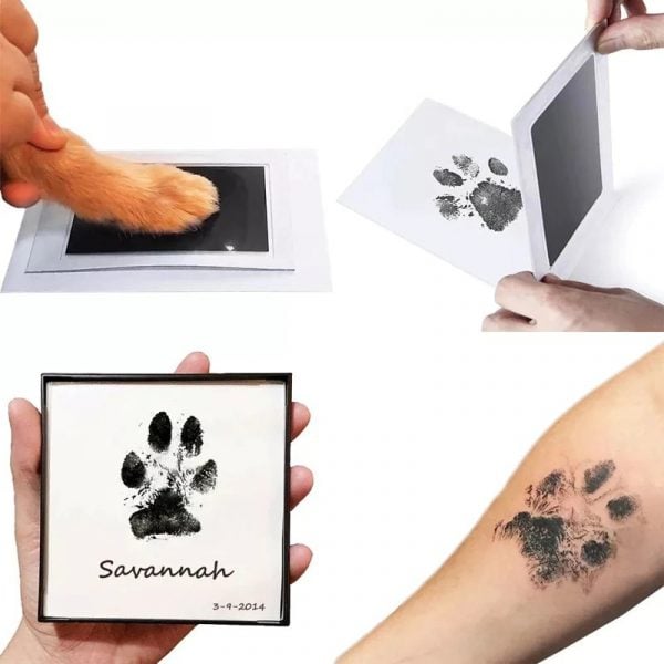 Pet Paw Prints Ink Pad Safe Non-Toxic Long Lasting Souvenir