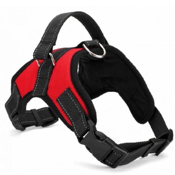 No Pull Dog Harness Vest Reflective Breathable Adjustable with Handle