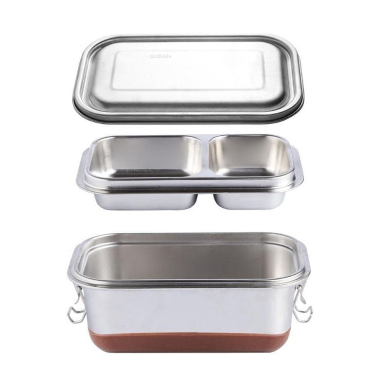 Lunch Box Stainless Steel for Adults & Kids Large Capacity Container ...