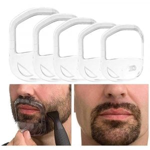 Mustache Beard Styling Template
