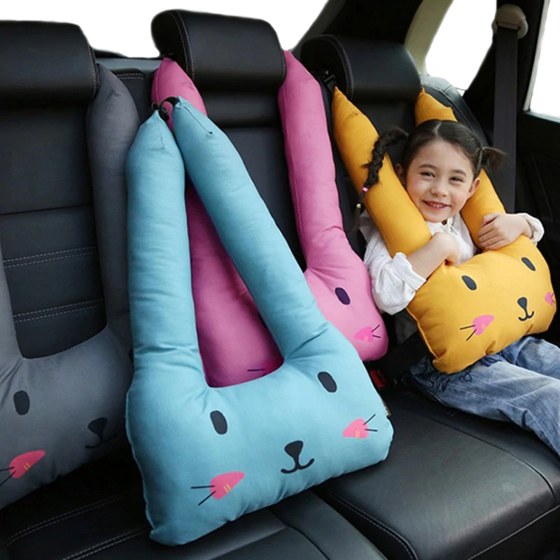 Baby Kids Car Seatbelt Sleeping Pillow Shoulder Soft Cushion Pad 