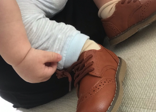 Baby Boy Shoes Leather Soft Bottom Autumn Season photo review