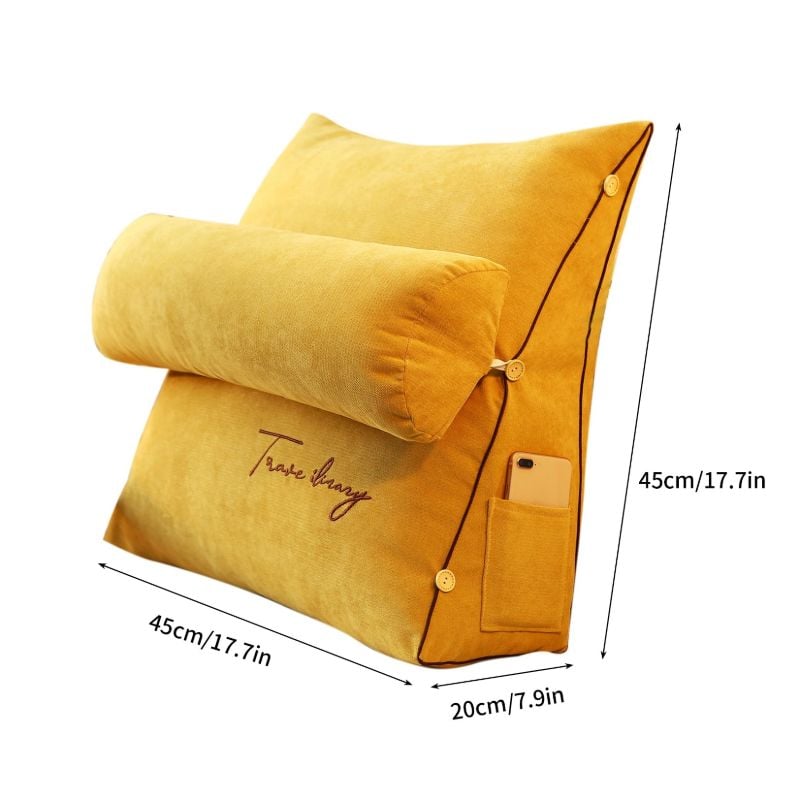 All Season With Round Pillow For Home Office Sofa Bedside Waist