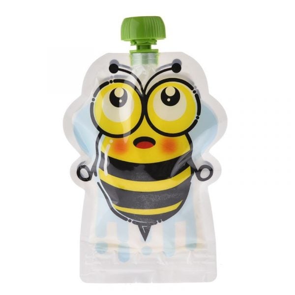 Baby Food Storage Pouch Portable BPA-Free Reusable Bag - Image 4