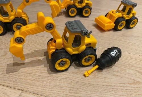 Engineering Toy Truck Excavator Loading Unloading Set photo review