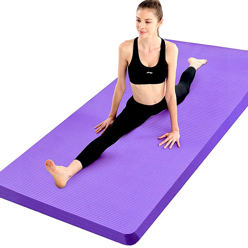 Yoga Exercise Mat Thick Non-Slip Gym Workout Pilates Mat