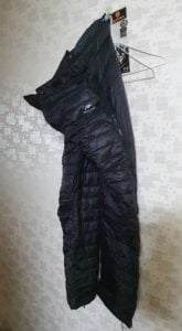 Outdoor Thermal Goose Down Pants Zipper Camping Hiking Skiing Trousers photo review