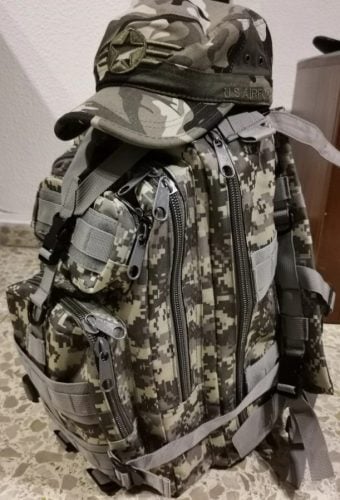 Tactical Backpack Army Outdoor Sports Camping Hiking Rucksack photo review