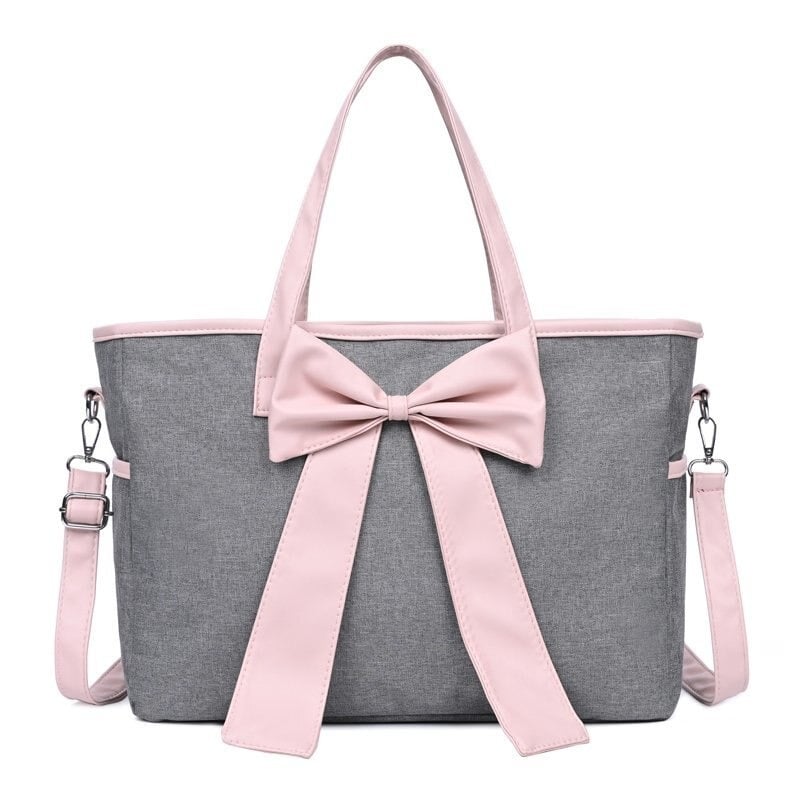 Diaper Bag - Mommy Bag High Capacity Diaper Nappy Handbag - Gray ...
