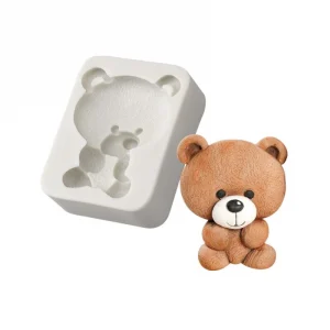 3D Bear Silicone Mold Cake -  Baking Decorating Tools For DIY Pastry Chocolate Candy Dessert