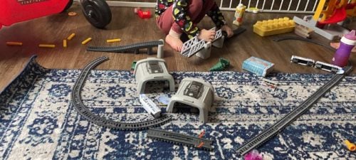 High Speed Train Model Railway Track, Train Assemble DIY Set photo review