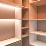 Ultra-Thin Aluminum Cabinet Light Bar Under Shelf LED Lamp Strip Kit Hidden Kitchen Cabinet Lights