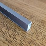 Ultra Thin LED Built-in Under Cabinet Invisible Light Bar, Aluminum Profile Hidden Lighting