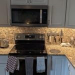 Ultra Thin LED Built-in Under Cabinet Invisible Light Bar, Aluminum Profile Hidden Lighting