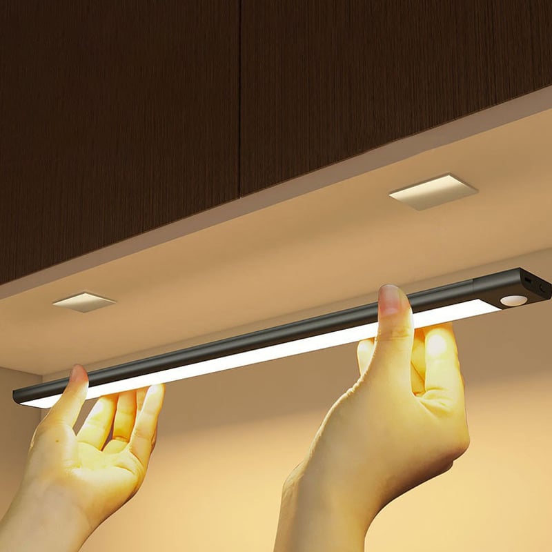 Under Cabinet LED Light: Motion-Activated Night Light for Rechargeable ...