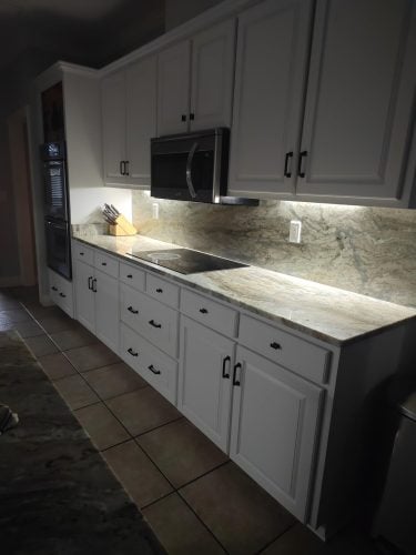 Angle LED Strip Light for Cabinet, Shelf, and Surface Mounting photo review