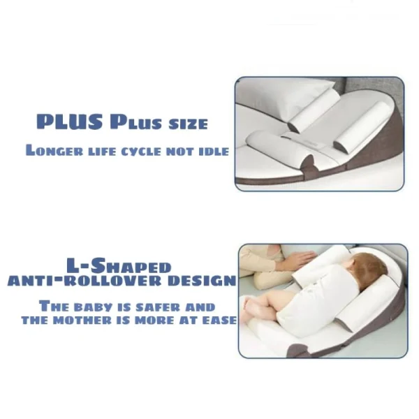 Baby Anti-Reflux Sleeping Wedge – Infant Lounger & Adjustable Sleep Positioner for Newborns - Image 5