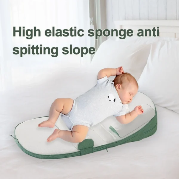 Baby Anti-Reflux Sleeping Wedge – Infant Lounger & Adjustable Sleep Positioner for Newborns - Image 2