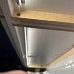 45 Degree LED Under Cabinet Lighting Bars Invisible Ultra Thin Strips