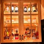 Hidden Under Cabinet Lighting Bar 45 Degree Invisible Recessed Aluminum Profile Backlight Channel With Milky Cover for Cabinet Shelf