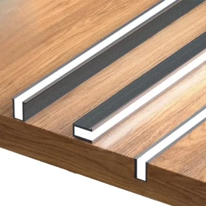 Under Cabinet Light Ultra-Thin Aluminium Profile Strip Bar Invisible Recessed Channel