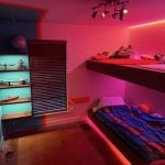 Hidden Under Cabinet Lighting Bar 45 Degree Invisible Recessed Aluminum Profile Backlight Channel With Milky Cover for Cabinet Shelf