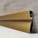 LED Wall Trim Skirting Line – Aluminum Baseboard Profile for Modern Interior Accent Lighting