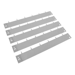 Metal Landscape Edging Border – Rust-Resistant Garden Edging for Lawn, Flower Beds & Walkways - 5 Pieces/Set