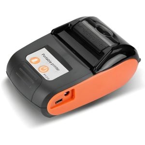 Compact Wireless Portable Thermal Printer with USB Rechargeable Battery – Inkless Mobile Printing Solution