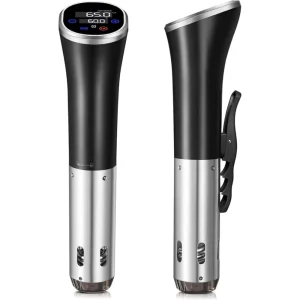 Sous Vide Immersion Circulator – Accurate Temperature Control, LCD Touch Display, IPX7 Waterproof, Quiet Operation