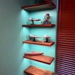 Under Cabinet LED Lighting Bar - 45° Invisible Recessed Aluminum Profile Backlight Channel with Milky Cover for Cabinet & Shelf Full Set